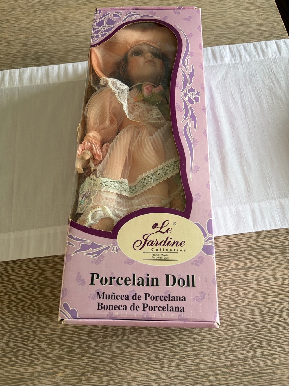 Le Jardine Collection Porcelain “Rammy” Doll